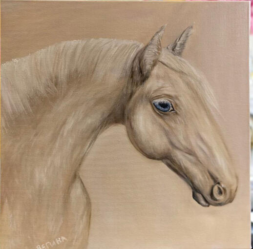 oil on canvas / 2025 / 50*50 sm